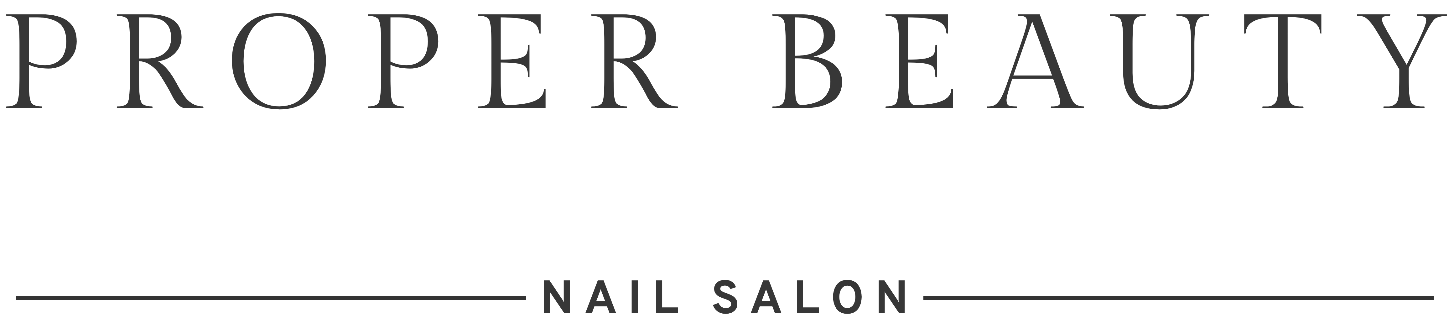 Proper Beauty Salon Logo